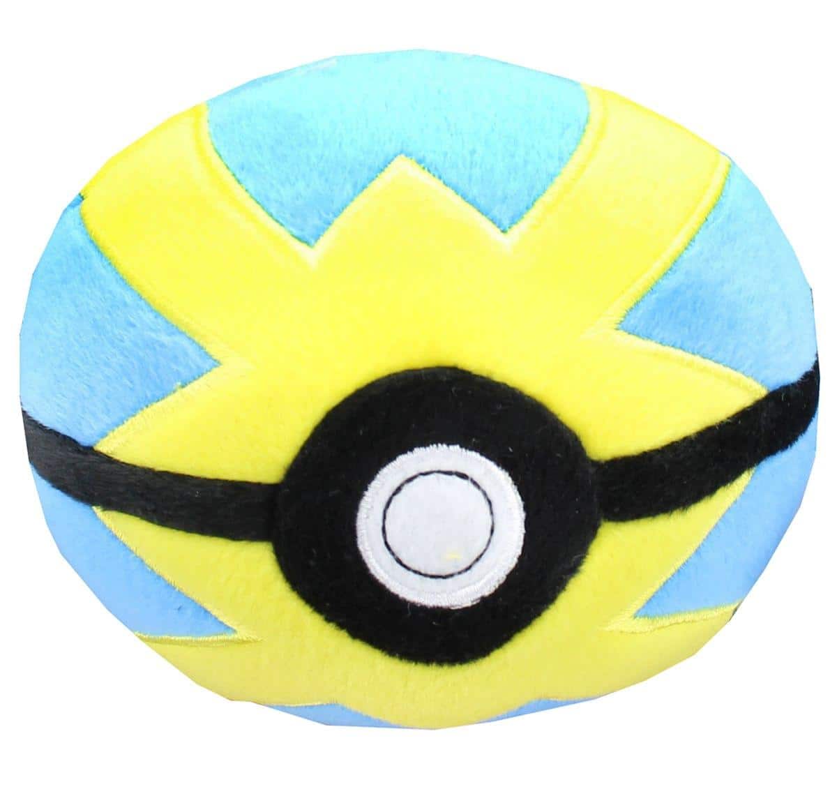 Pokémon - Pokemon Poke Ball 5-Inch Plush - Quick Ball - Yellow