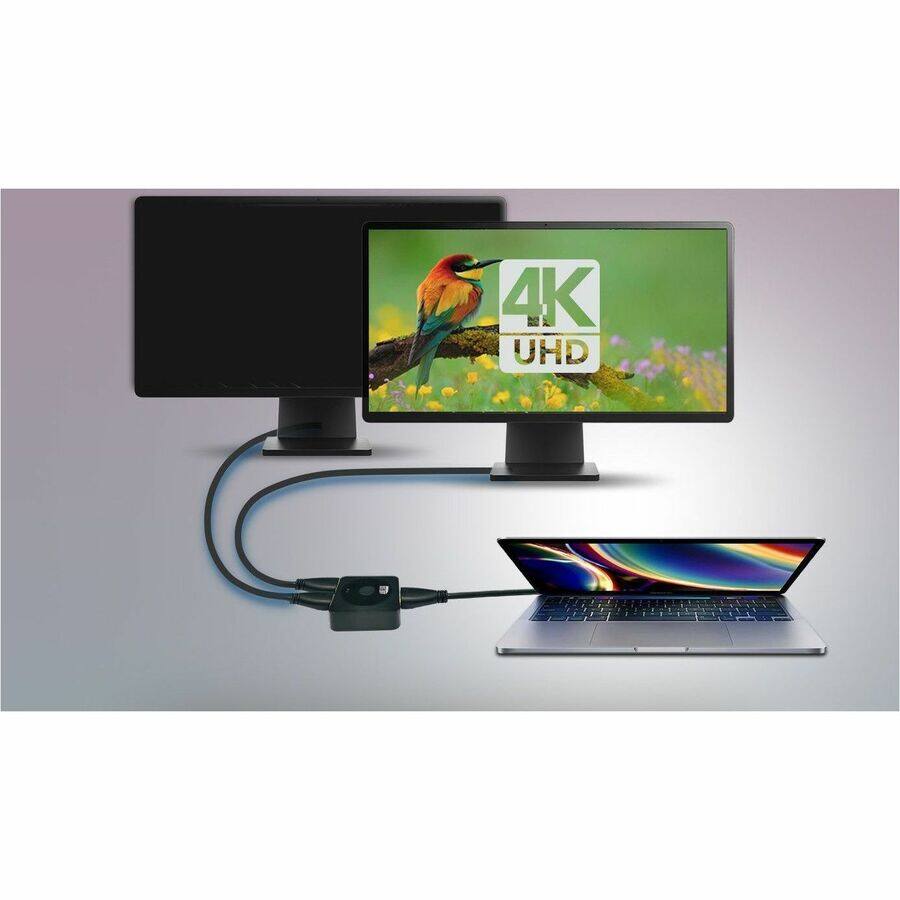 Alt View 3. Adesso - Adesso HDMI Switch - 3840 x 2160 - 4K, Full HD - TV, Computer, Projector, Xbox, PlayStation - 2 x HDMI Out - Unknown.