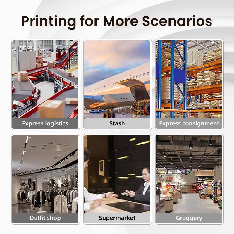 Printing for More Scenarios

- Express logistics
- Stash
- Express consignment
- Outfit shop
- Supermarket
- Grogcery