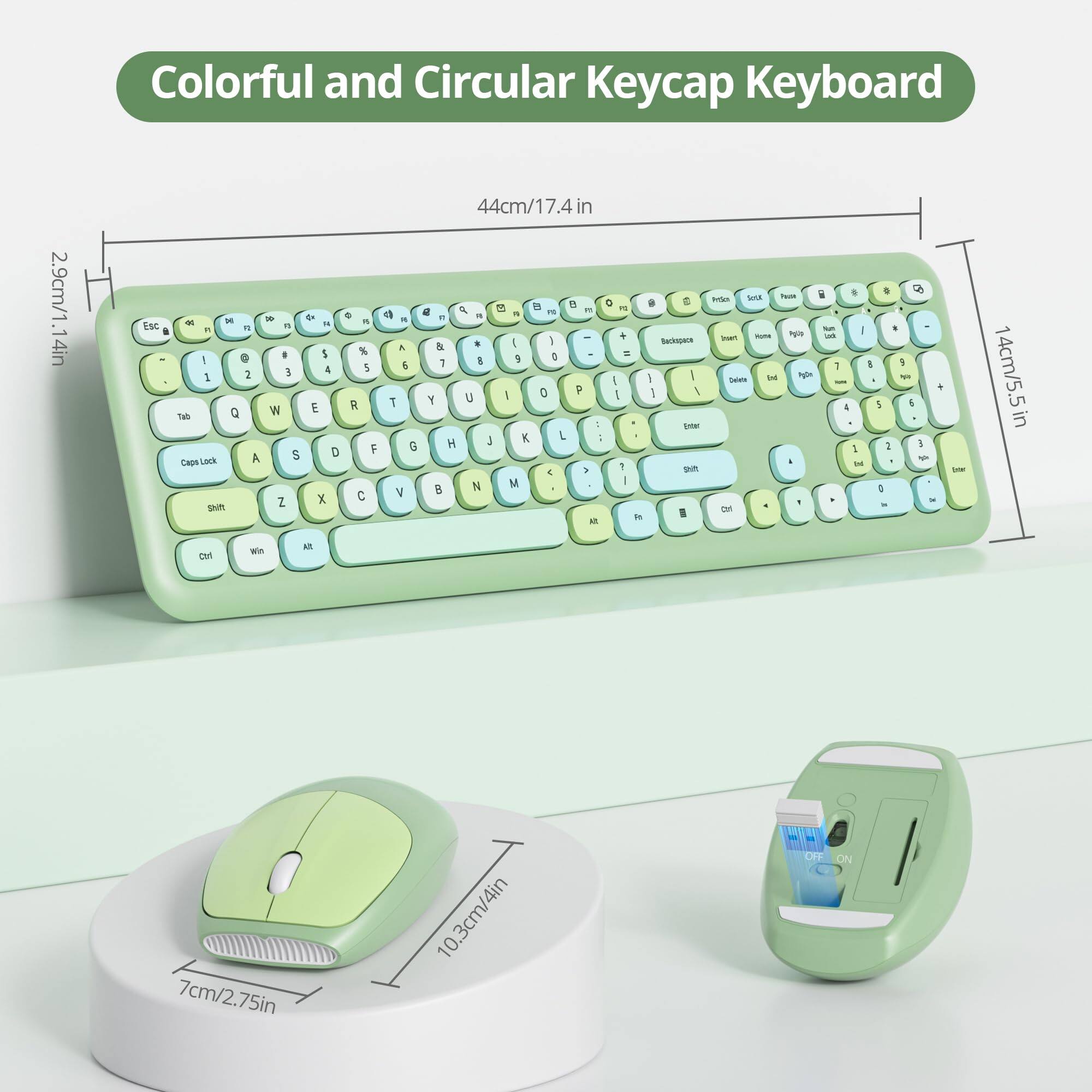 Colorful and Circular Keycap Keyboard

44cm/17.4in
2.9cm/1.14in
14cm/5.5in
10.3cm/4in
7cm/2.75in
7cm/2.75in

Esc
1
2
3
4
5
6
7
8
9
0
Q
W
E
R
T
Y
U
I
O
P
A
S
D
F
G
H
J
K
L
Z
X
C
V
B
N
M
Tab
Caps Lock
Shift
Shift
Ctrl
Win
Alt
Backspace
Enter
Insert
Home
Page Up
Page Down
End
Delete
Num Lock
Scroll Lock
Pause
Print Screen
Ctrl
Alt
Space
Fn
Ctrl
Alt
Enter
Off
On