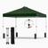 Front. Gymax - Gymax 10x10 FT Pop Up Canopy Tent 1-Person 1-Button Push Instant Setup w/ 4 Sandbags Green - Green.