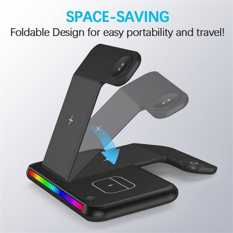 SPACE-SAVING  
Foldable Design for easy portability and travel!