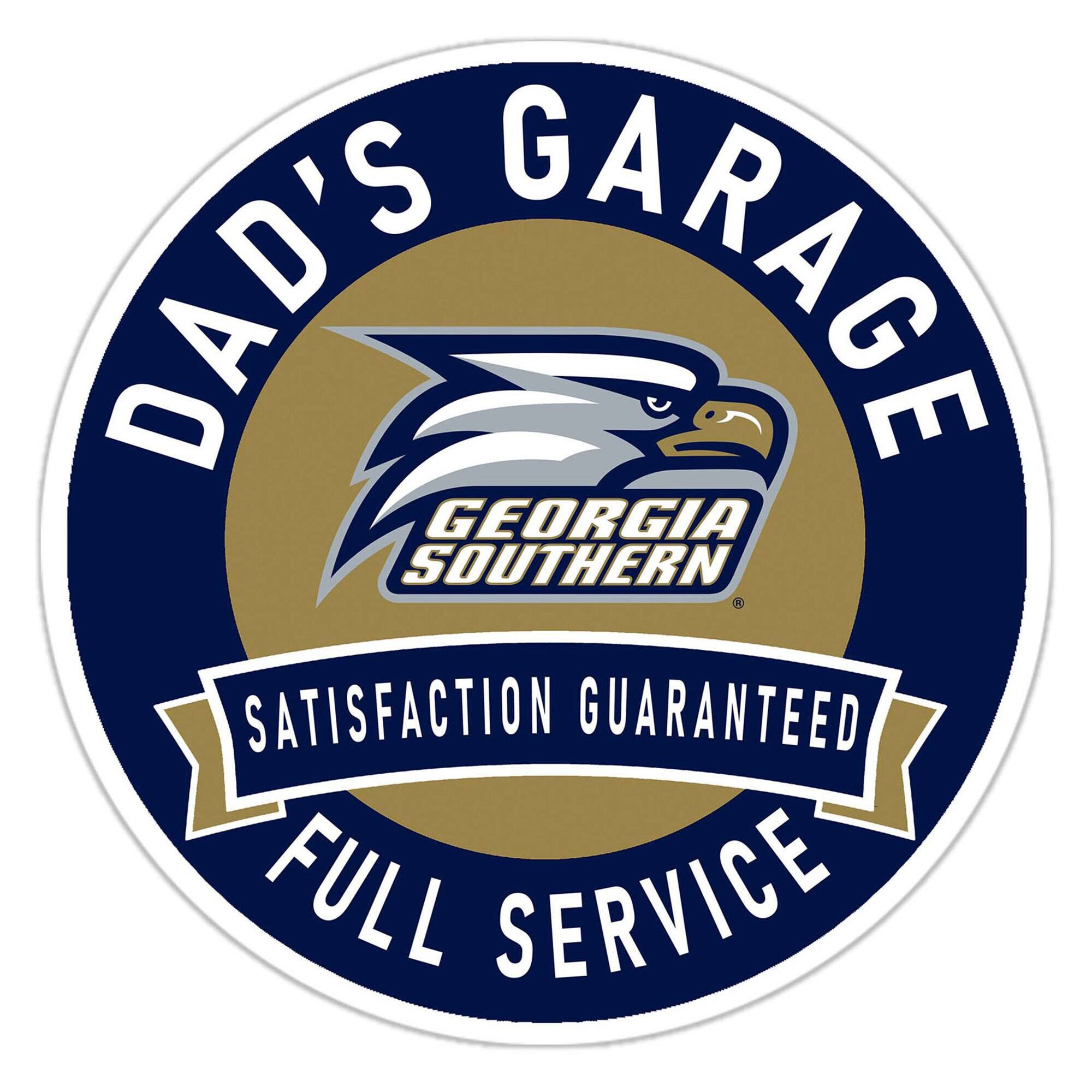 DAD'S GARAGE  
GEORGIA SOUTHERN  
SATISFACTION GUARANTEED  
FULL SERVICE