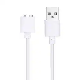 Unique Bargains - Magnetic USB DC Charger Cable, 6mm, 2.6ft, USB, Smart Protect, Single Polarity - for Toys & Toothbrush - White