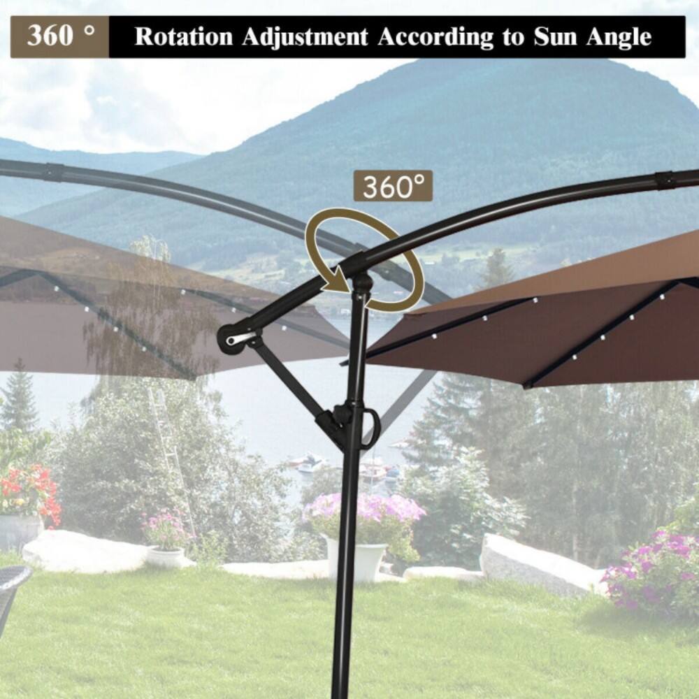 360° Rotation Adjustment According to Sun Angle