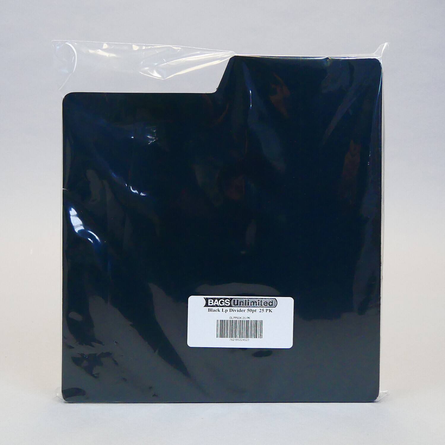 BAGS Unlimited  
Black Lp Divider 50pt 25 PK  
CL100025 25 PK