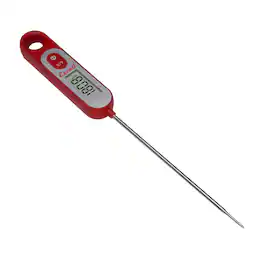 Escali - Digital Long Stem Thermometer - Red