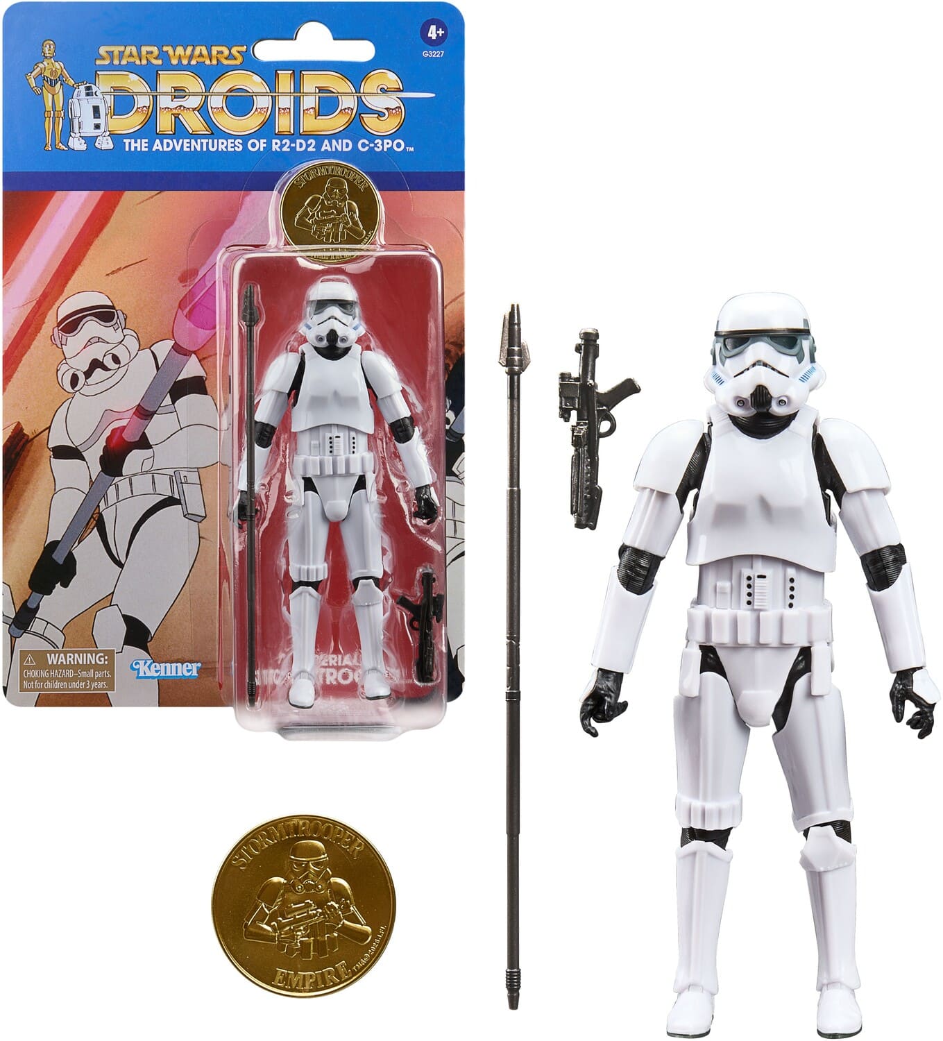 Hasbro - Star Wars: Droids - Black Series - Imperial Stormtrooper Action Figure - COLLECTIBLES - Multicolor price history on PriceWatchPro