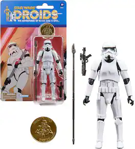 Hasbro - Star Wars: Droids - Black Series - Imperial Stormtrooper Action Figure - COLLECTIBLES - Multicolor