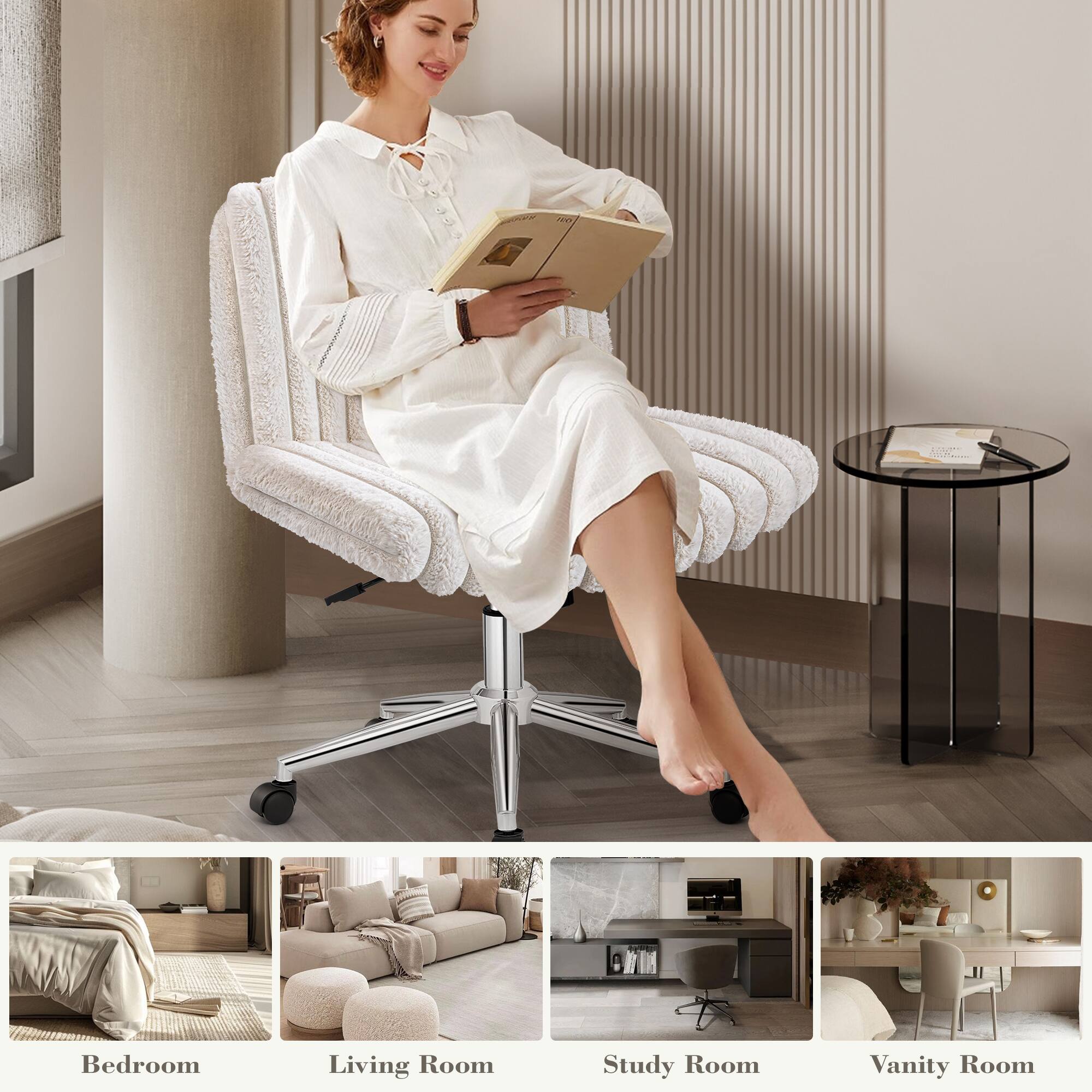 - Bedroom
- Living Room
- Study Room
- Vanity Room