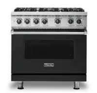 Viking - 5-Series Gas Sealed Burner Range - Antique Bronze - Front_Zoom