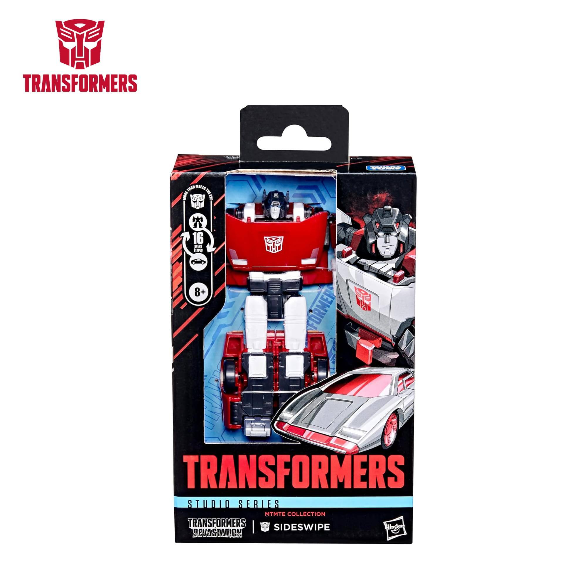 TRANSFORMERS VVAE TRAE w IORNRA 1 16 Cam 8+ FORMER AN TRANSFORMERS STUDIO SERIES MINI COLLECTION TRANSFORMERS SIDESWIPE