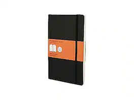 Moleskine - Professional Notebooks, 9.75" x 7.5", College Ruled, 96 Sheets, (707223) - Black