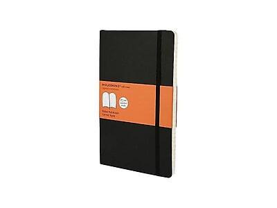 Front. Moleskine - Moleskine Professional Notebooks, 9.75" x 7.5", College Ruled, 96 Sheets, Black (707223) - Black.