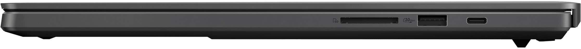 Alt View 9. ASUS - ROG Zephyrus G16 16" OLED 2.5K 240Hz Gaming Laptop - Intel Core Ultra 9 - 32GB RAM - NVIDIA RTX 5070 Ti - 1TB SSD - Eclipse Gray.