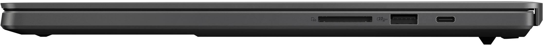 Alt View 9. ASUS - ROG Zephyrus G16 16" OLED 2.5K 240Hz Gaming Laptop - Intel Core Ultra 9 - 32GB RAM - NVIDIA RTX 5070 Ti - 1TB SSD - Eclipse Gray.