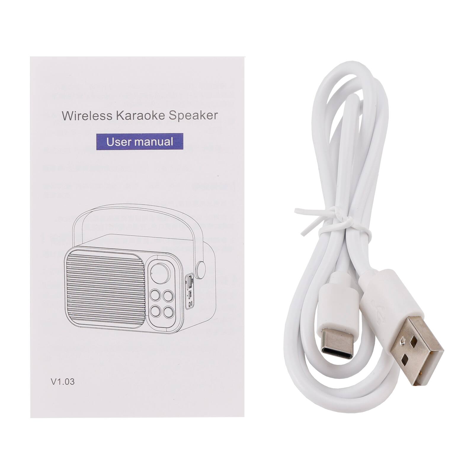 Wireless Karaoke Speaker  
User manual  
V1.03