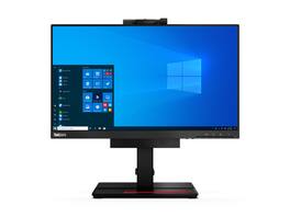 Lenovo - Refurbished Excellent - ThinkCentre TIO 22 G4 21.5" Monitor 1920 x 1080 IPS 60Hz 4ms - Black