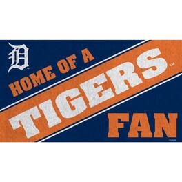Evergreen Enterprises - Detroit Tigers 18" x 30" Team Turf Mat - Multicolor