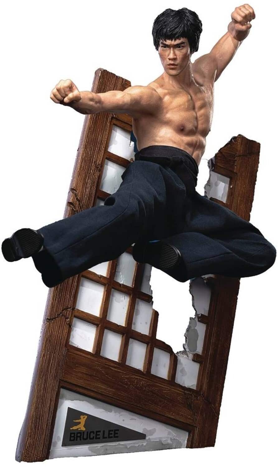 PopMarket - Bruce Lee - 1/6 Scale Polyresin Statue - Flying Kick - COLLECTIBLES - Multicolor price history on PriceWatchPro