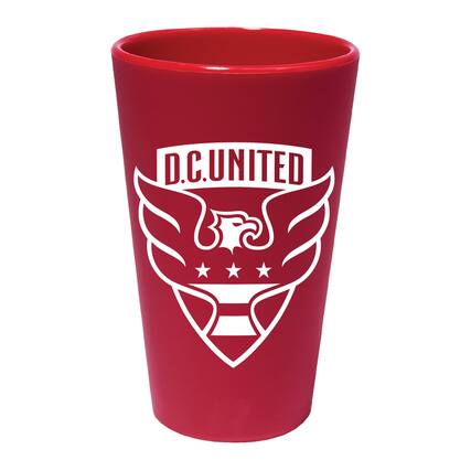 Front. WinCraft - D.C. United 16oz. Fun Silicone Pint Glass - Multicolor.
