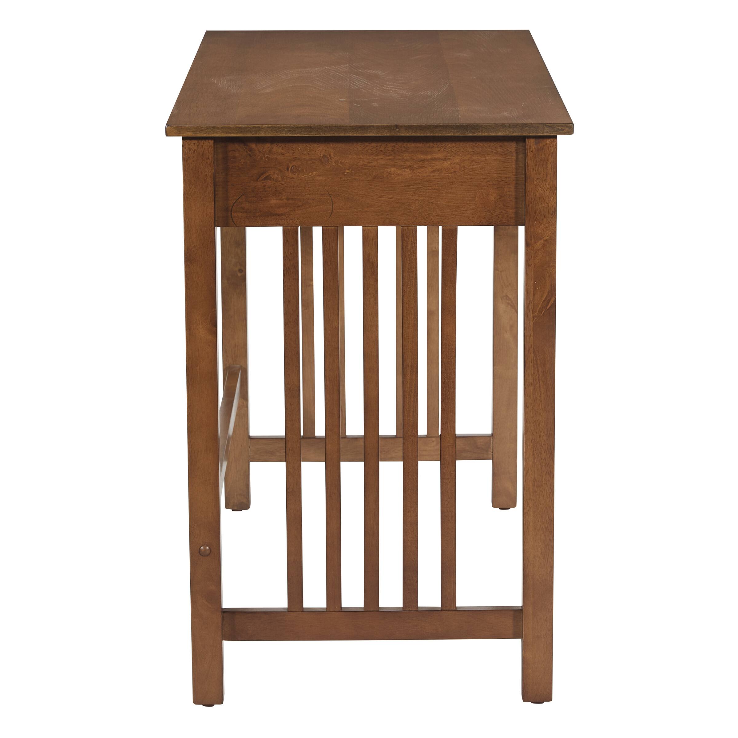 Left. OSP Home Furnishings - Sierra Writing Desk - Ash Finish.