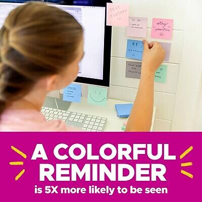 TEST TUESDAY  
TO DO  
BE  
A COLORFUL REMINDER  
is 5X more likely to be seen