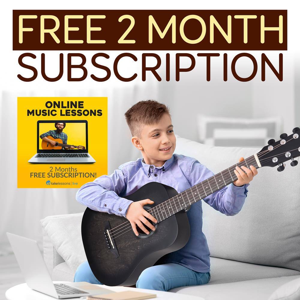FREE 2 MONTH SUBSCRIPTION

ONLINE MUSIC LESSONS

2 Months FREE SUBSCRIPTION!

takelessons | live