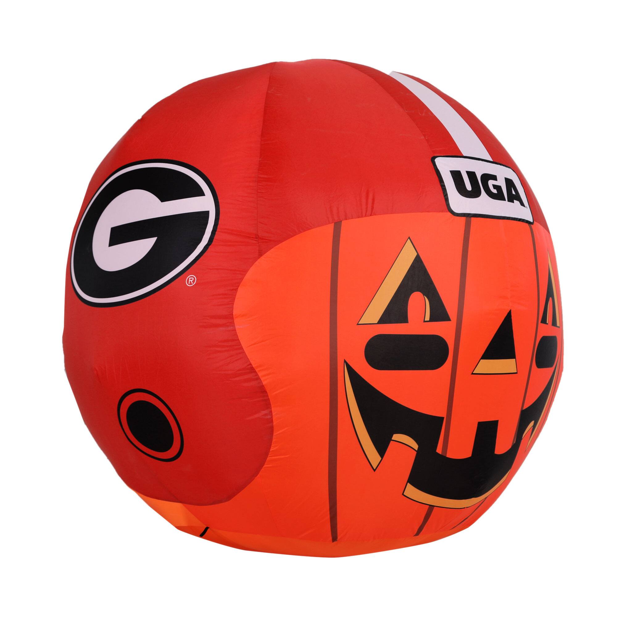 Front. Sporticulture - Georgia Bulldogs Jack-O-Helmet Inflatable - Multicolor.