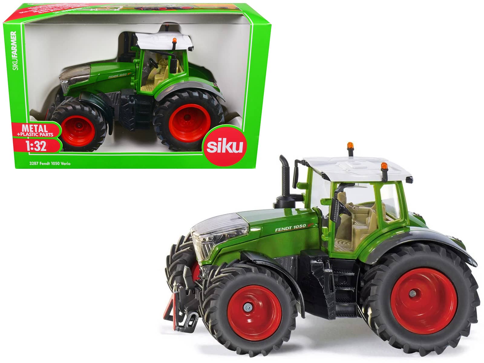 Fendt 1050 Vario Tractor Green with White Top 1/32 Diecast Model by Siku price history on PriceWatchPro