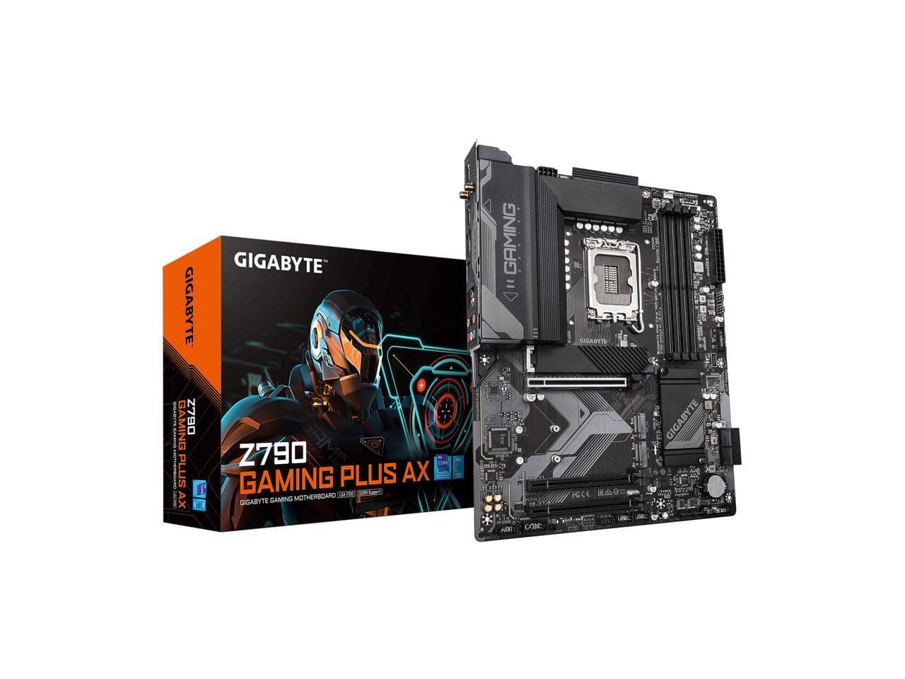 GIGABYTE - Ultra Durable Z790 GAMING PLUS AX Gaming Desktop Motherboard