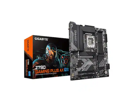 GIGABYTE Z790 GAMING PLUS AX
GIGABYTE GAMING MOTHERBOARD LGA 1700 (DDR5, 5000 MHz)