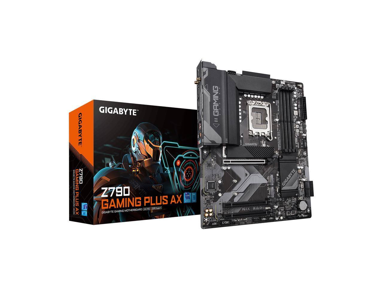 GIGABYTE Z790 GAMING PLUS AX  
GIGABYTE GAMING MOTHERBOARD LGA 1700 (DDR5, 5000 MHz)