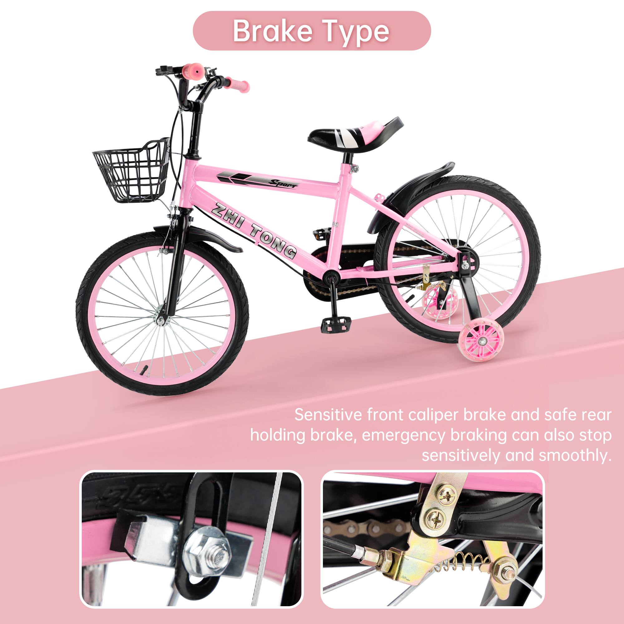 Brake Type

Sensitive front caliper brake and safe rear holding brake, emergency braking can also stop sensitively and smoothly.