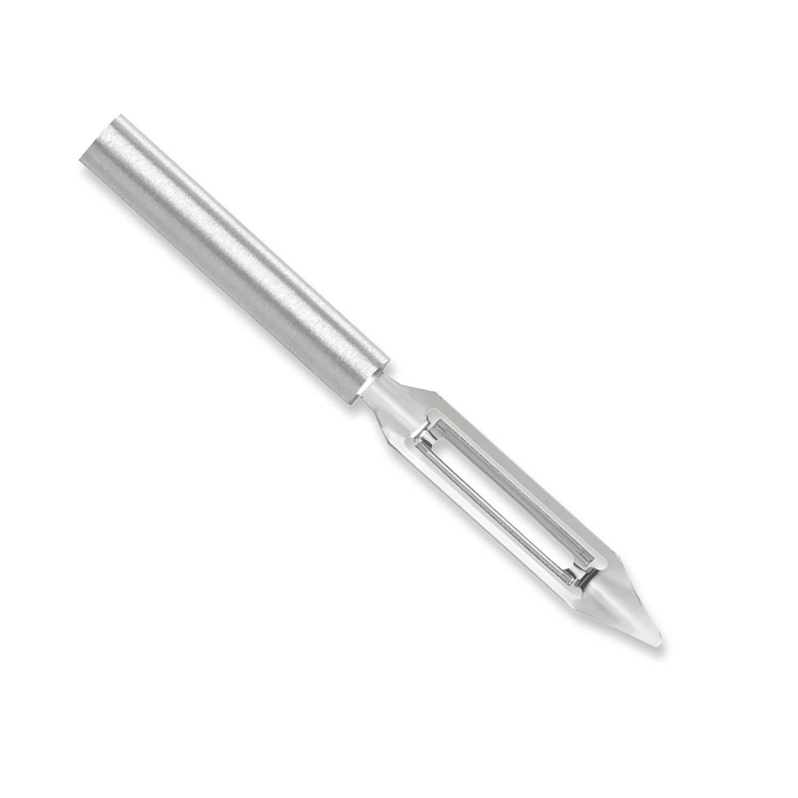 Rada - Cutlery 1.75-Inch Swivel Vegetable Peeler, Aluminum Handle - Silver