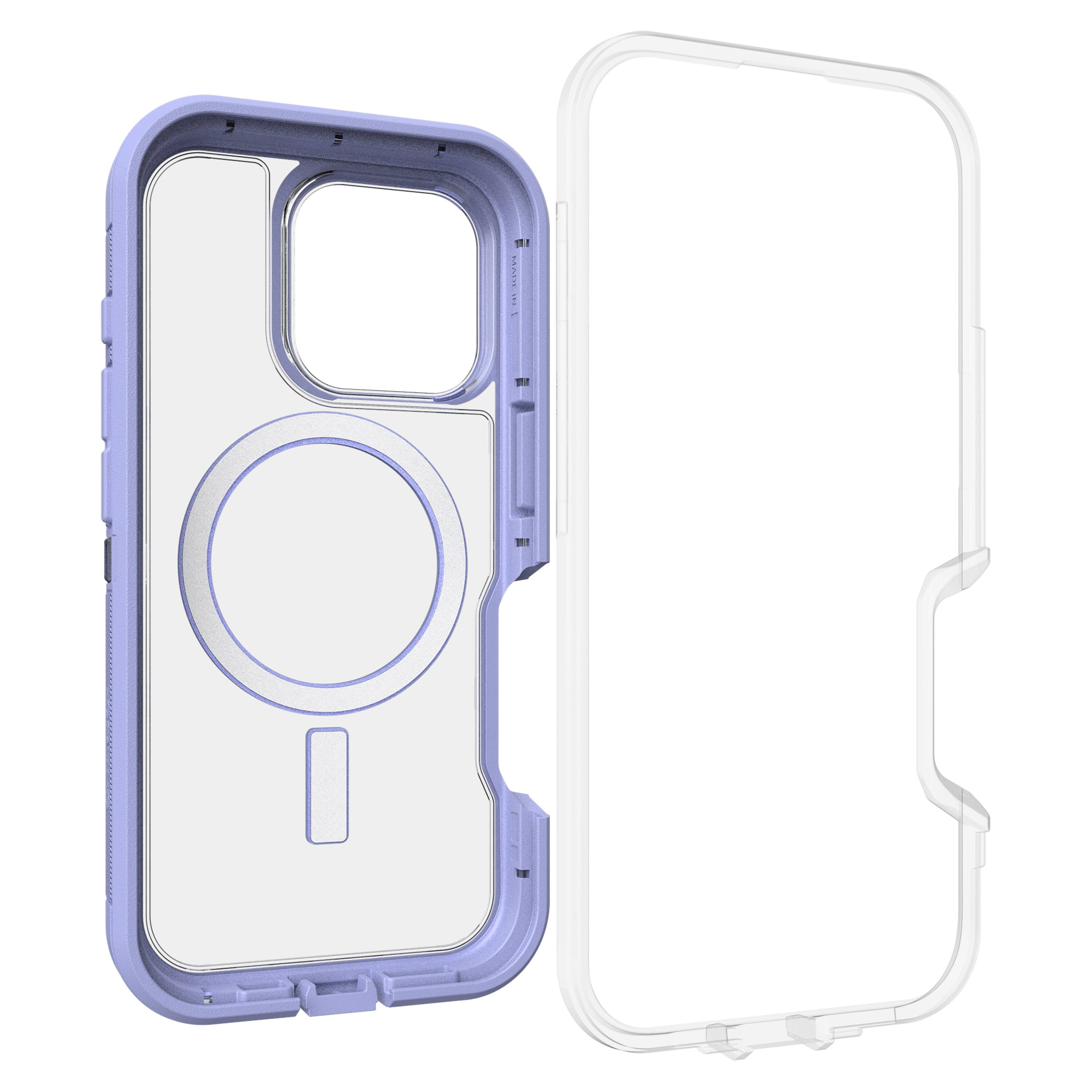 Alt View 1. OtterBox - Defender Series Pro XT Hard Shell for MagSafe for Apple iPhone 16 Pro - Lavender Haze.