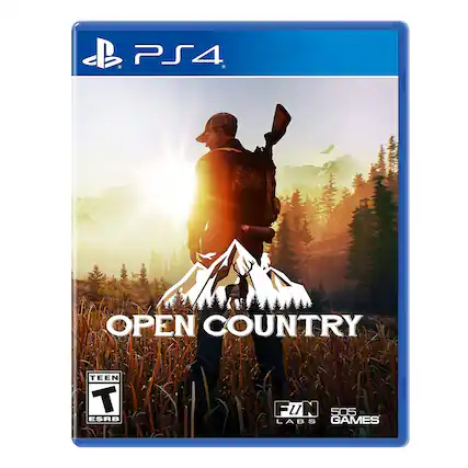 PS4
OPEN COUNTRY
TEEN ESRB
FUN LABS GAMES
505 GAMES - T (Teen 13+)