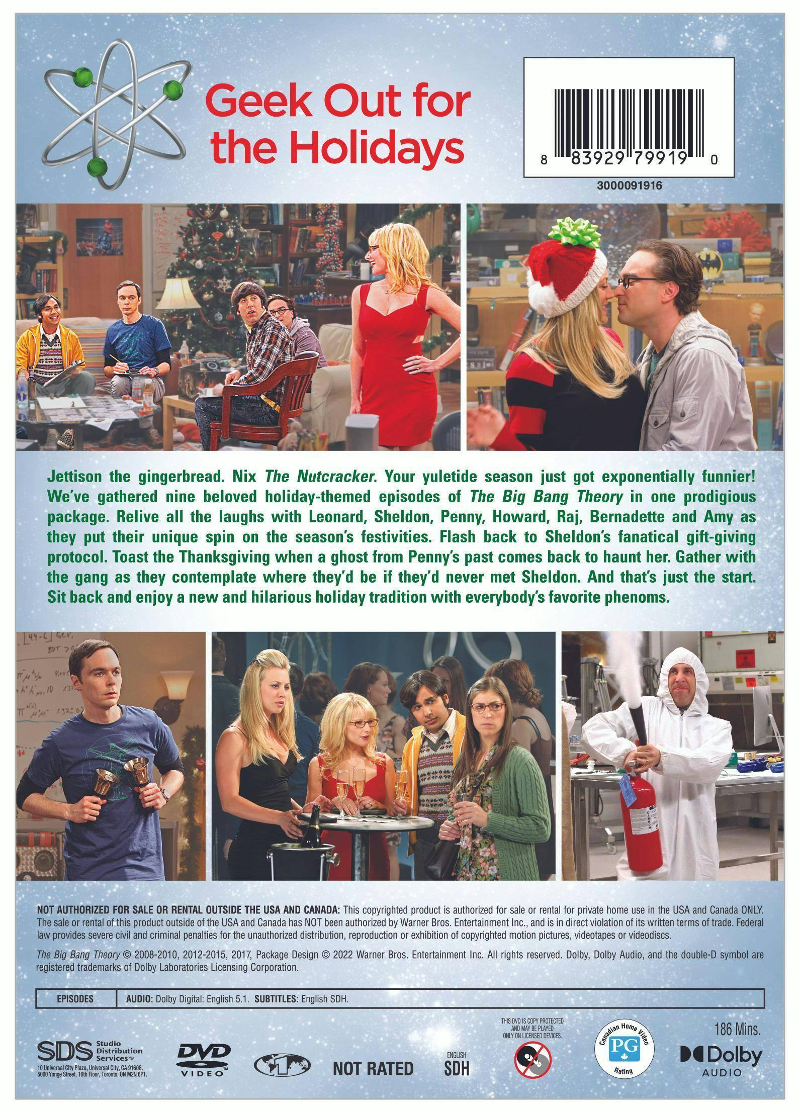 Back. The Big Bang Theory: The Holiday Collection [DVD].