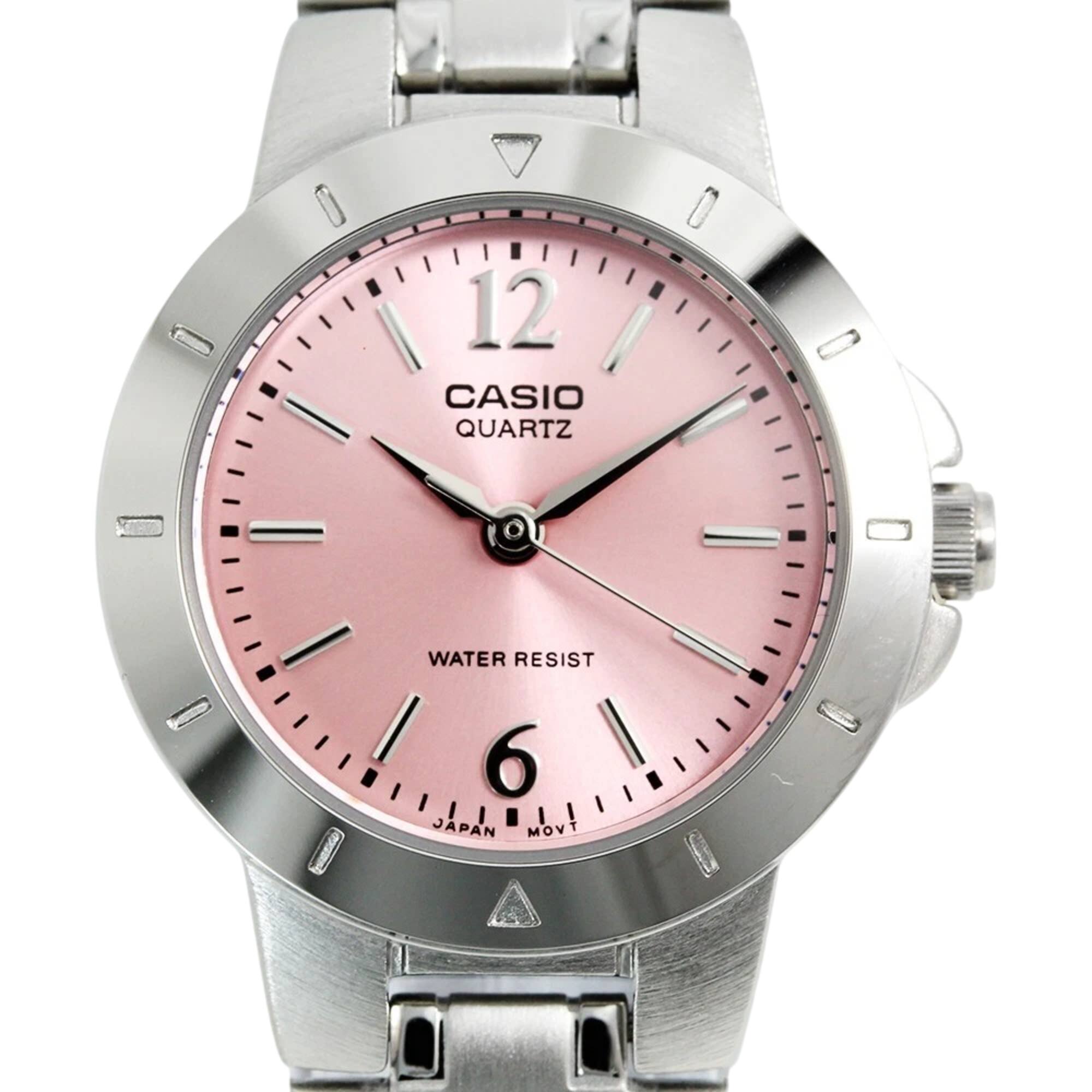 12 I CASIO QUARTZ  
WATER RESIST  
6 JAPAN MOVT