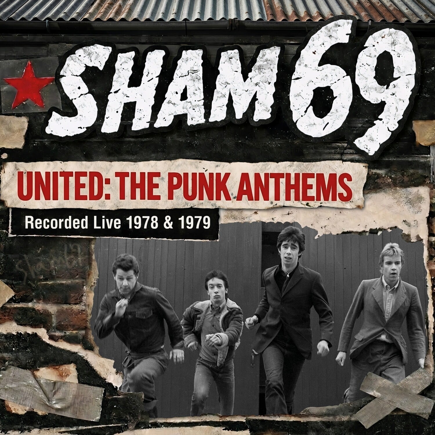 Sham 69 - United: The Punk Anthems Recorded Live 1978 & 1979 - VINYL LP