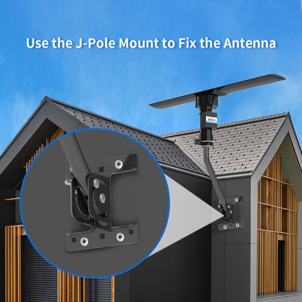 Use the J-Pole Mount to Fix the Antenna