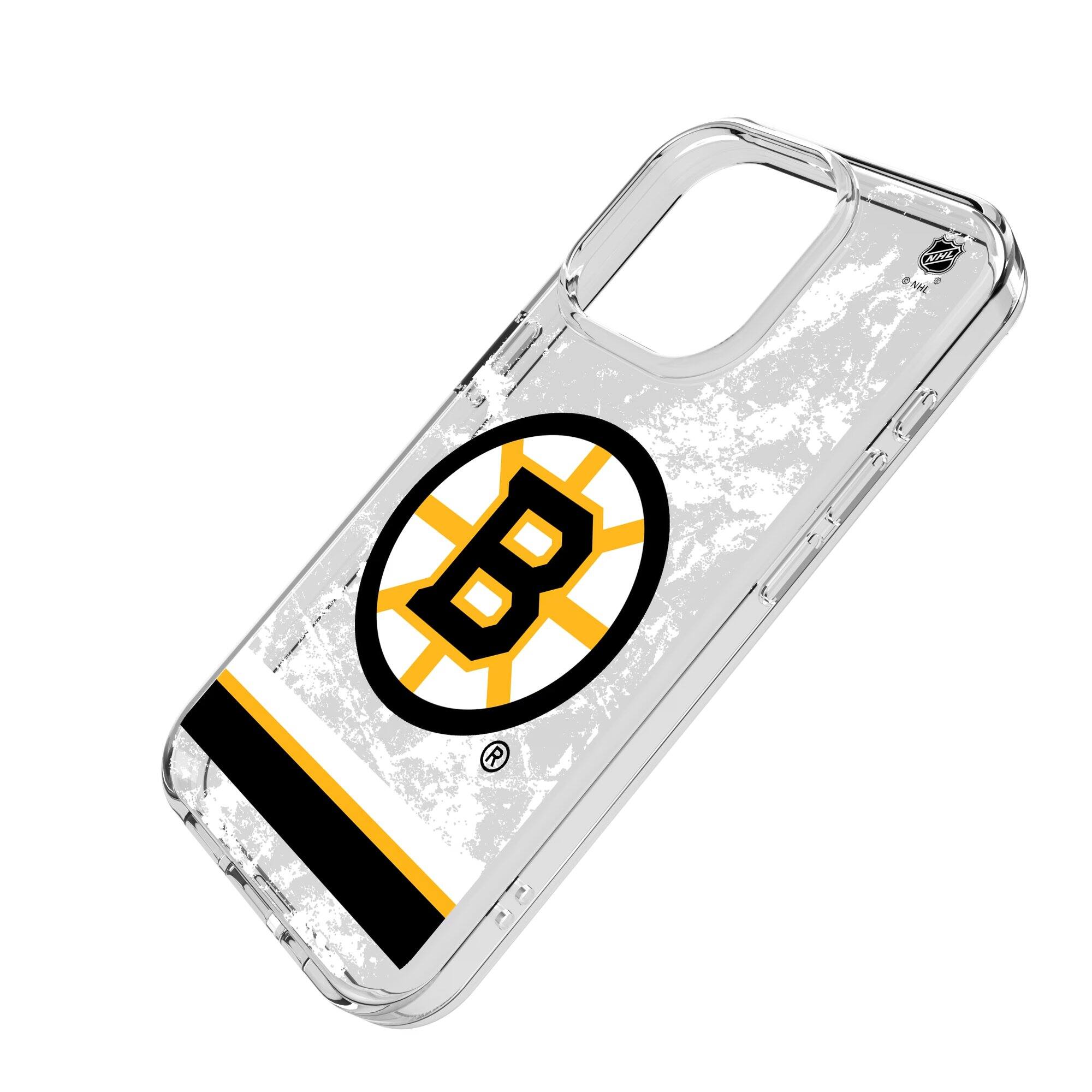 Alt View 1. Keyscaper - iPhone Stripe Clear Ice Case - 16e - Multicolor.