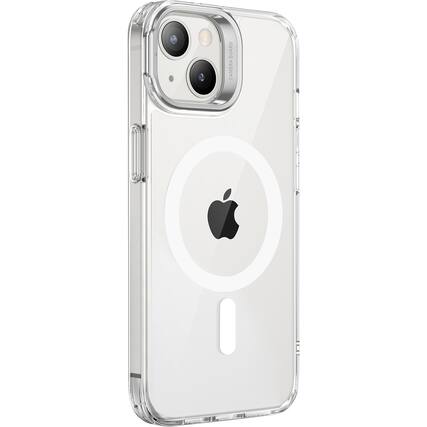 Angle. SaharaCase - Hybrid-Flex Kickstand Case for Apple iPhone 14 - Clear.