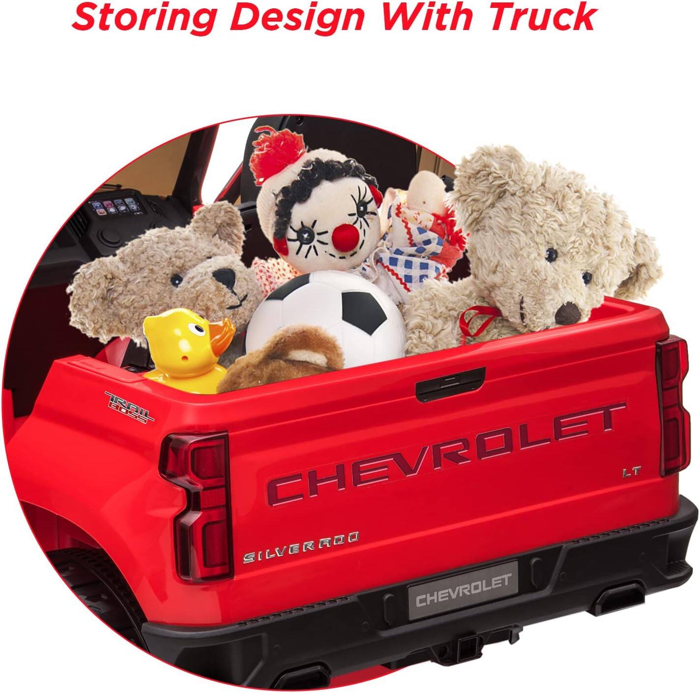 Storing Design With Truck

CHEVROLET SILVERADO LT

TRAIL BOSS
