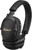 Front. Marshall - Monitor III A.N.C. Wireless Active Noise Cancelling Over-Ear Bluetooth Headphones with Microphone for Calls - Black.