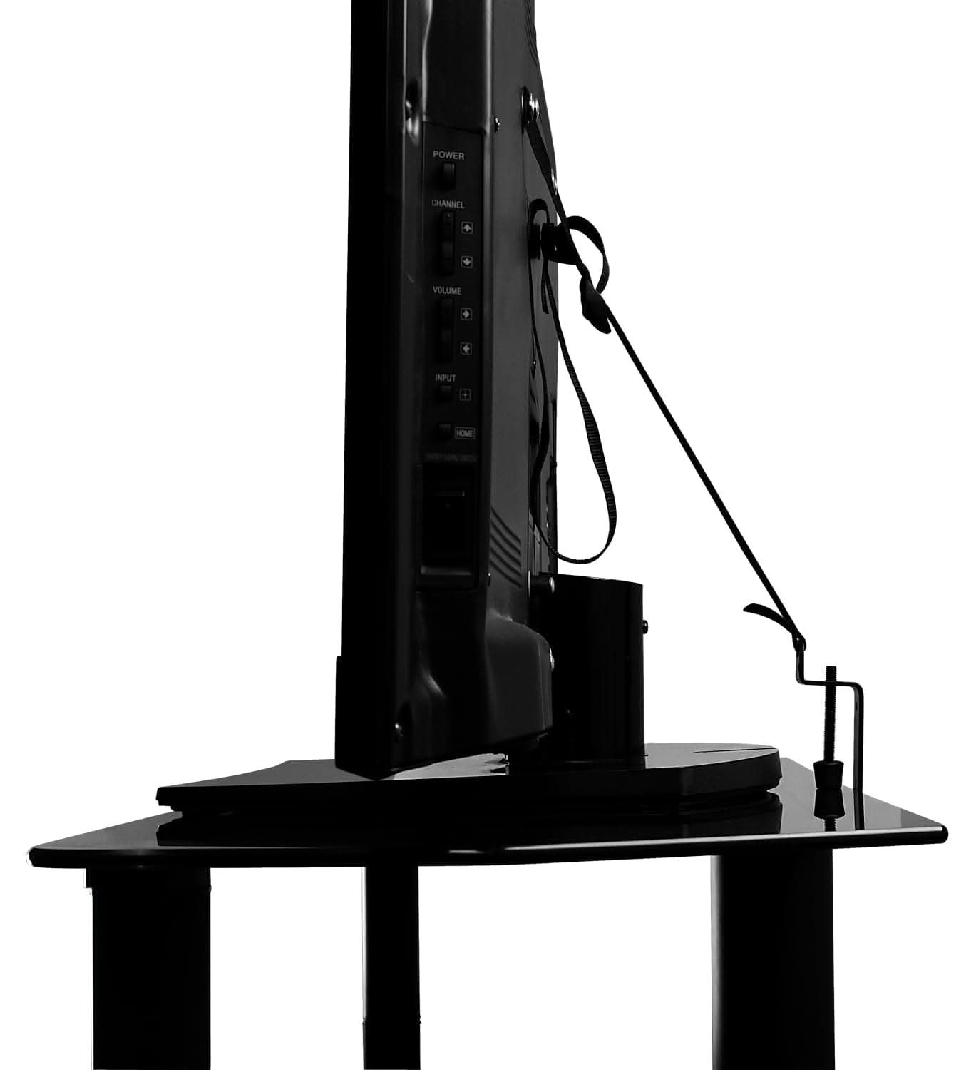 POWER CHANNEL VOLUME + INPUT