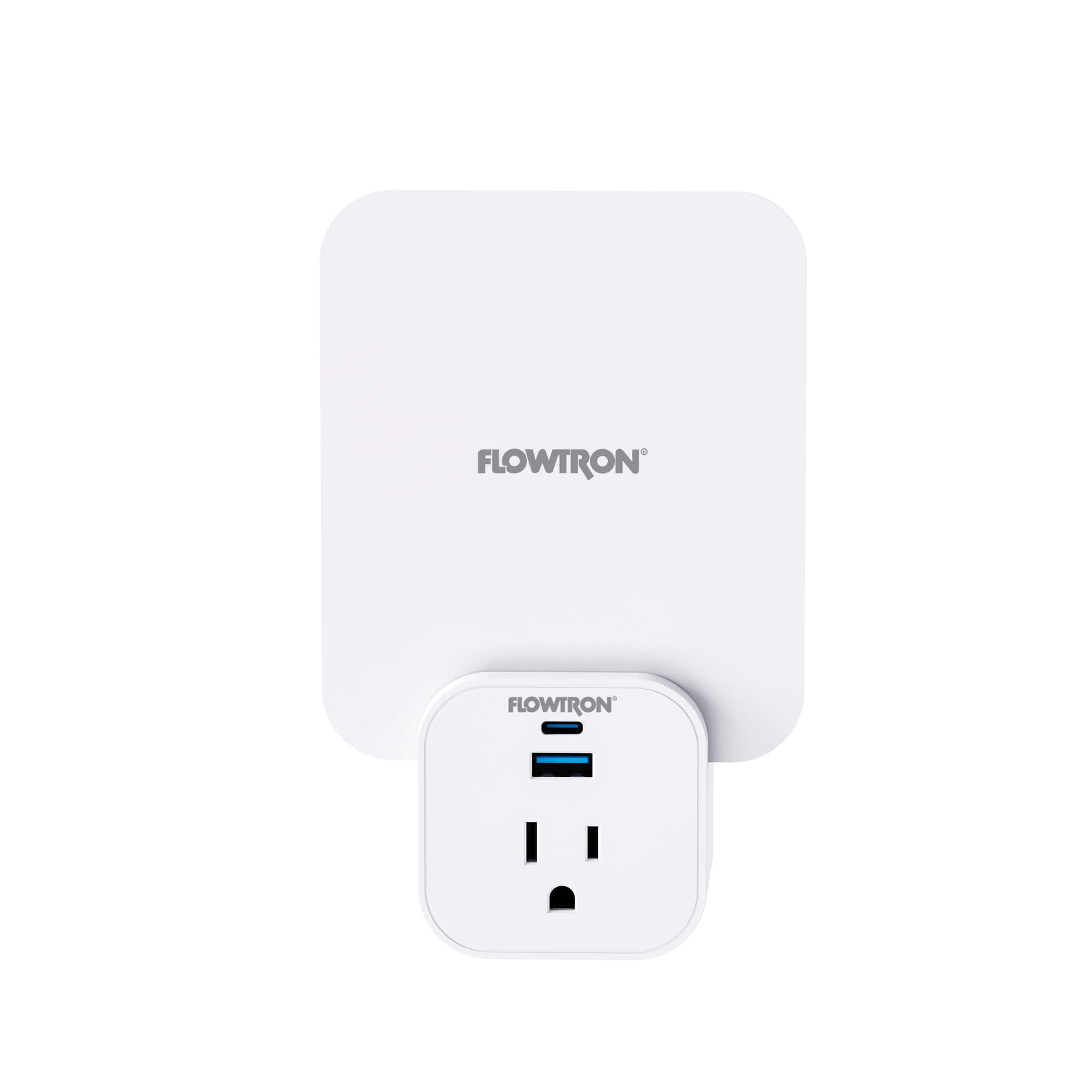 Plug-in Fly Trap with Power Socket, USB Ports, Adhesive Boards for Easy Cleaning price history on PriceWatchPro
