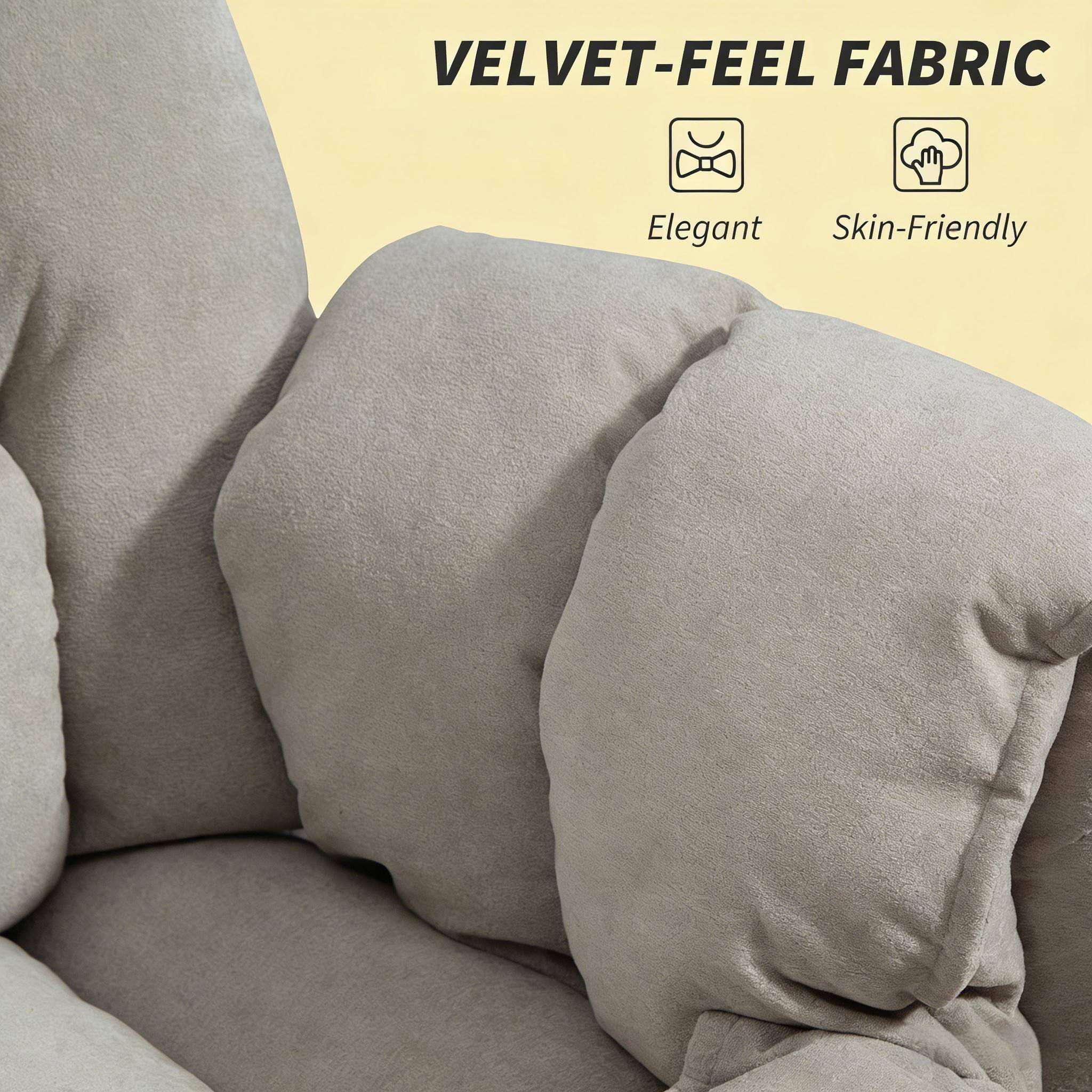 VELVET-FEEL FABRIC  
Elegant  
Skin-Friendly