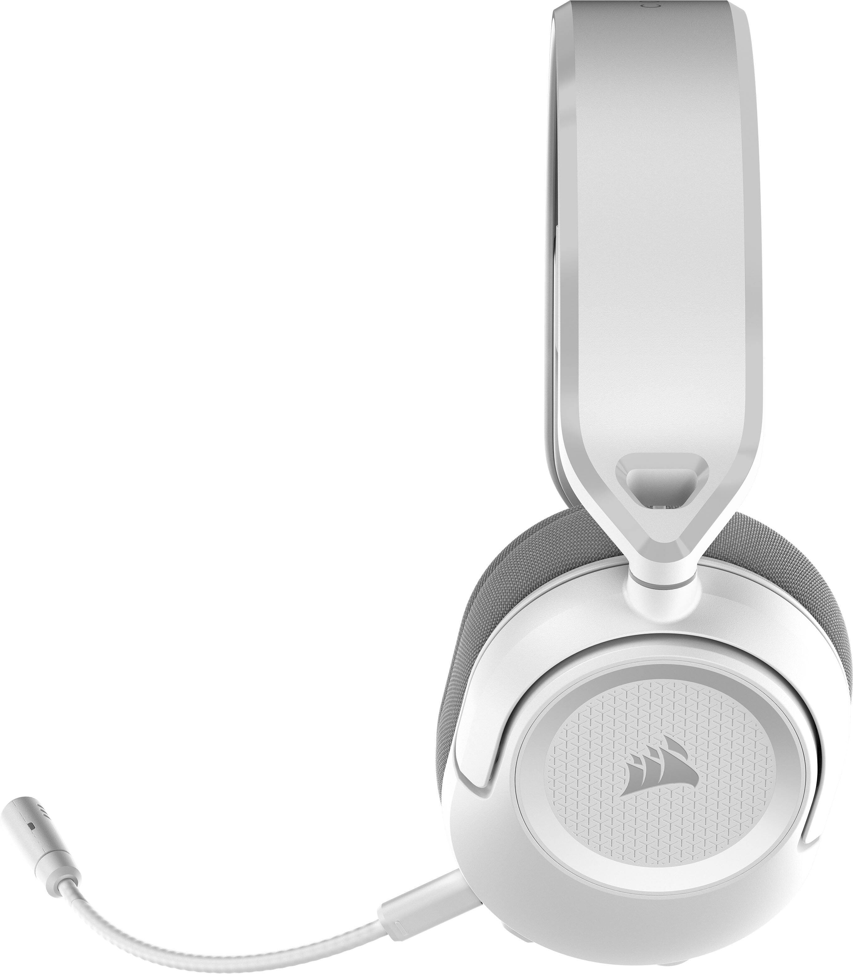 Alt View 7. CORSAIR - HS35 v3 Wireless Over-the-Ear Gaming Headset for PC,PS5,PS4, Nintendo Switch and Mobile - White.