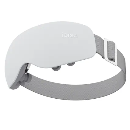 Front. iBreo - Eye Massager See 7 - White.